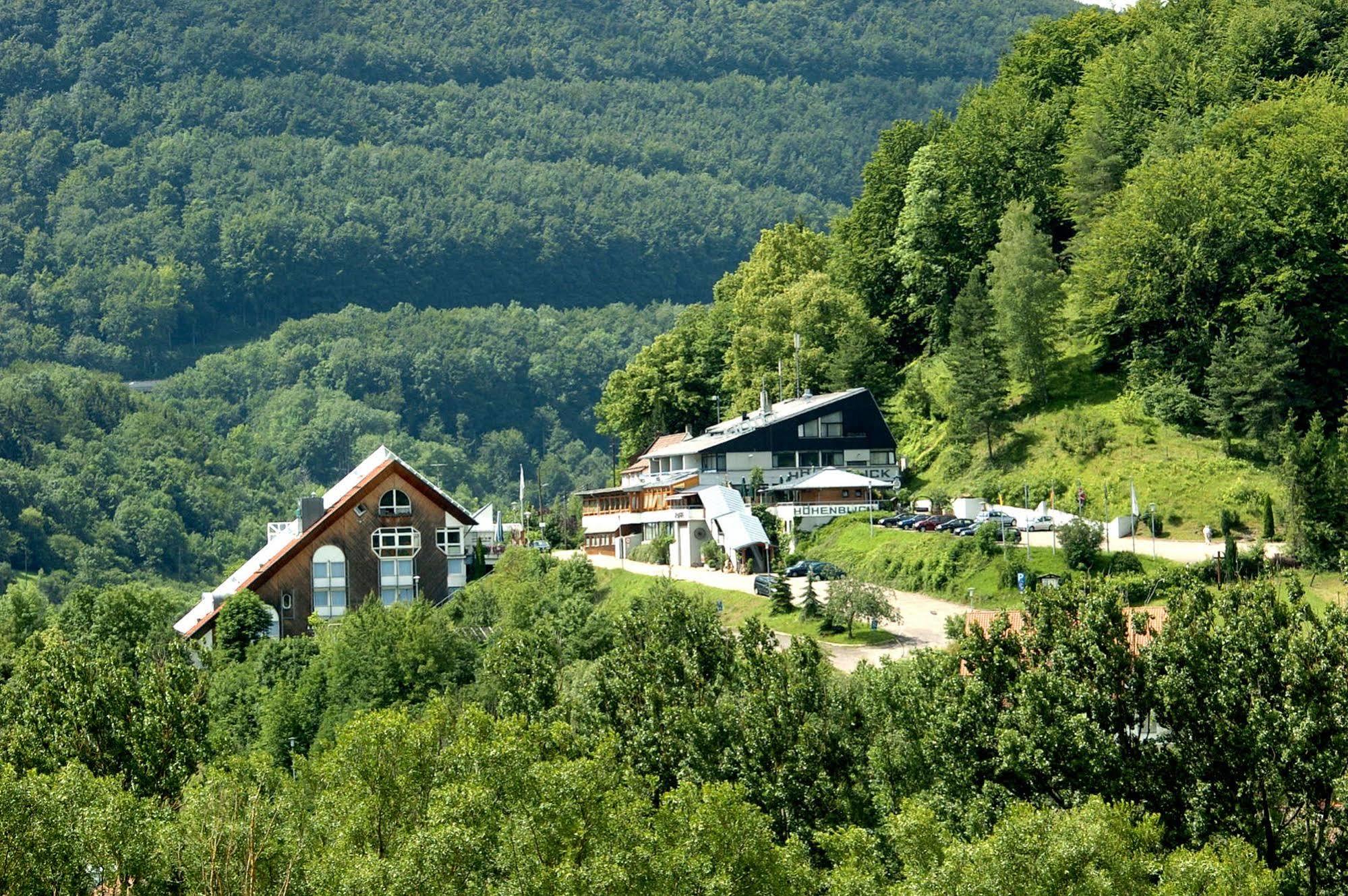 Akzent Hotel Hoehenblick Muehlhausen im Taele Exterior foto